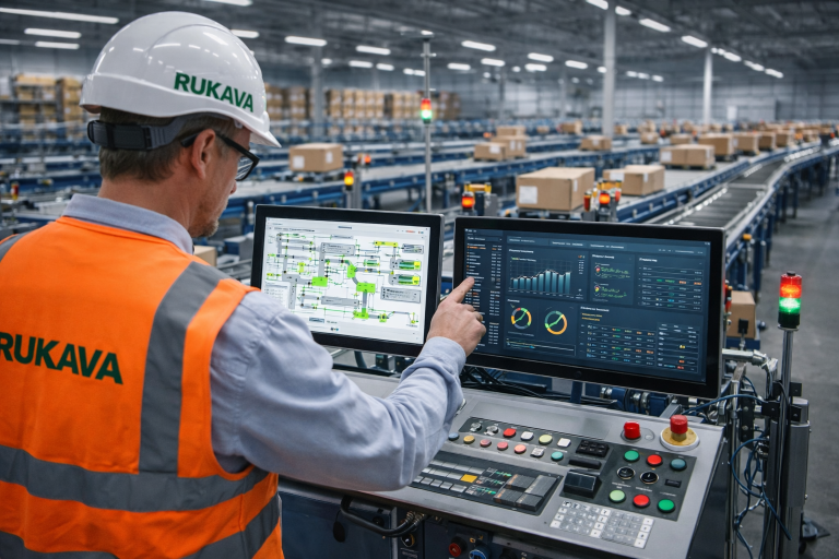 automação e integração de sistemas industriais em operação